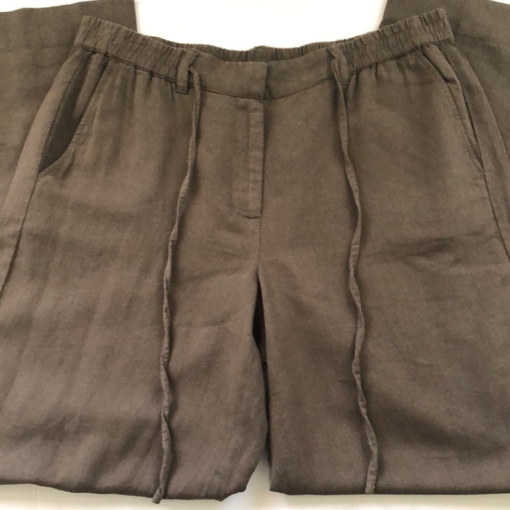 Talbots Linen Blend Pant Sz 12